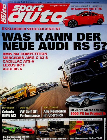 Deckblatt Sport Auto (10/2017)